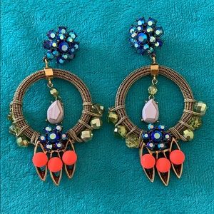 Jcrew statement earrings...lovely!